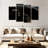 " Comfortable Black Panther " 4 - Pieces-1272084191
