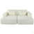 Polyester blanc est en rupture de stock