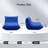 Armless Bean Bag Sofa Chair, Memory Foam Lounge, Cozy Fireside Seat,Lazy Floor Lounger- Perfect For Bedroom, Study, Or Living Room-235327697