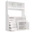 180 cm H Glass Standard Pantry / Tall Cabinet