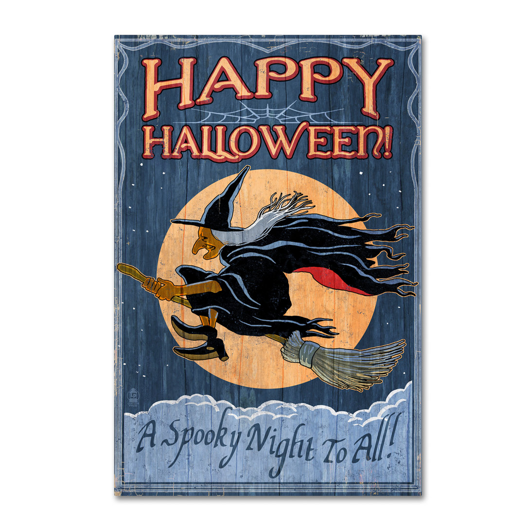 Lantern Press " Witch " by Lantern Press Trademark Fine Art 