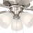 Stellant II 52 in. Indoor/Covered Outdoor Brushed Nickel Traditional Ceiling Fan with Three 3000K LED Bulbs Included-1736424453-1736424459