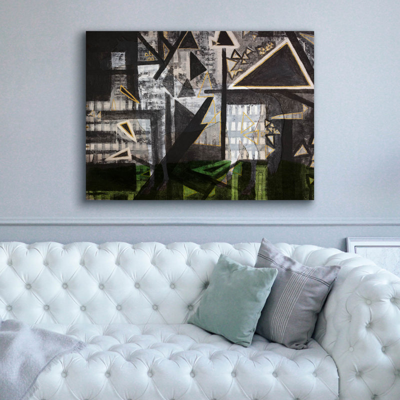 Art mural sur toile Epic Graffiti «À la recherche de l'héritage» par Lori Arbel, 54 po x 40 po, H 40 po x l 54 po