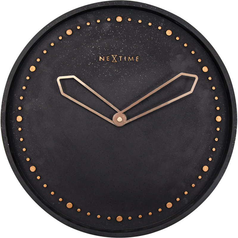Cross 13.78'' Wall Clock, Black