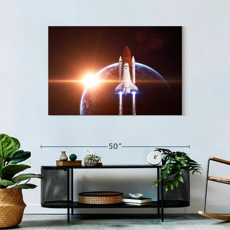 Oberle Spaceship Earth, 30" H x 45" W