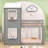 Twin Over Twin Wooden House-Shape Bunk Bed With Pitched Roof And Window-131748808