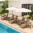 Joubert 6 - Person Patio Conversation Set-89864750