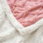 Couverture en molleton rose Sherpa-119457225-119457228