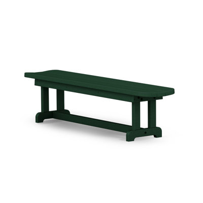 POLYWOOD Park 72" Harvester Backless Bench by POLYWOOD