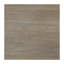 Table basse ovale avec tablette