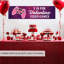 Bannières / enseignes de la Saint-Valentin