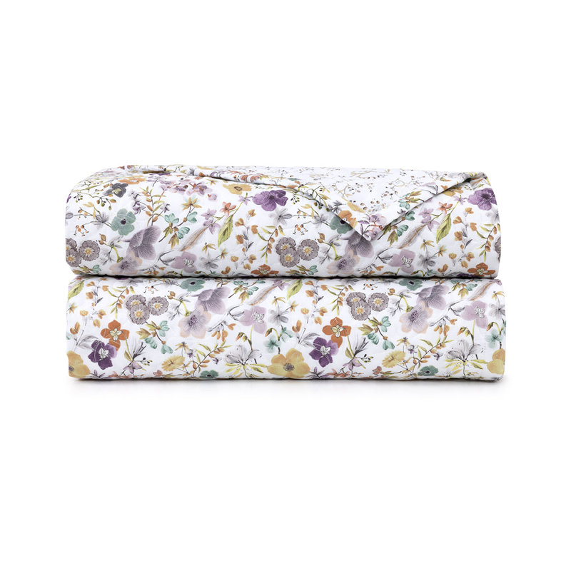 Fleurs Quilted Coverlet, Twin