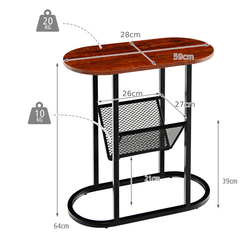 Deirdra Frame End Table