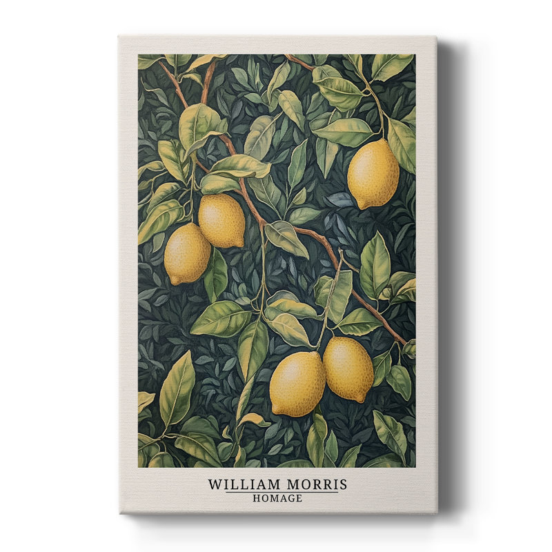 Série DC XXXI de William Morris - Impression sur toile seulement - non encadrée, H 12 po x l 8 po