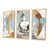 Toile naturelle avec cadre flottant