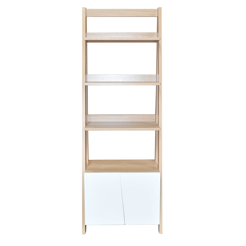 Augusten 180.5cm H x 64cm W Ladder Bookcase