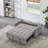 Comfortable Double Sofa Bed with Pull-out Function for Living Room