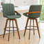 Tabourets de bar et de comptoir pivotants rembourrés Modern-1922140631-1922140629