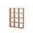 Hyper 12 Cubby Wall Unit, Jackson Hickory