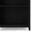 Acadian 72"H Solid Wood Transitional 5-Shelf Tall Bookcase with Adjustable Shelves and Decorative Side Panels-301516605