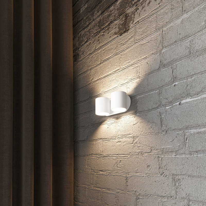 Bodner Flush Mounted Sconce, White