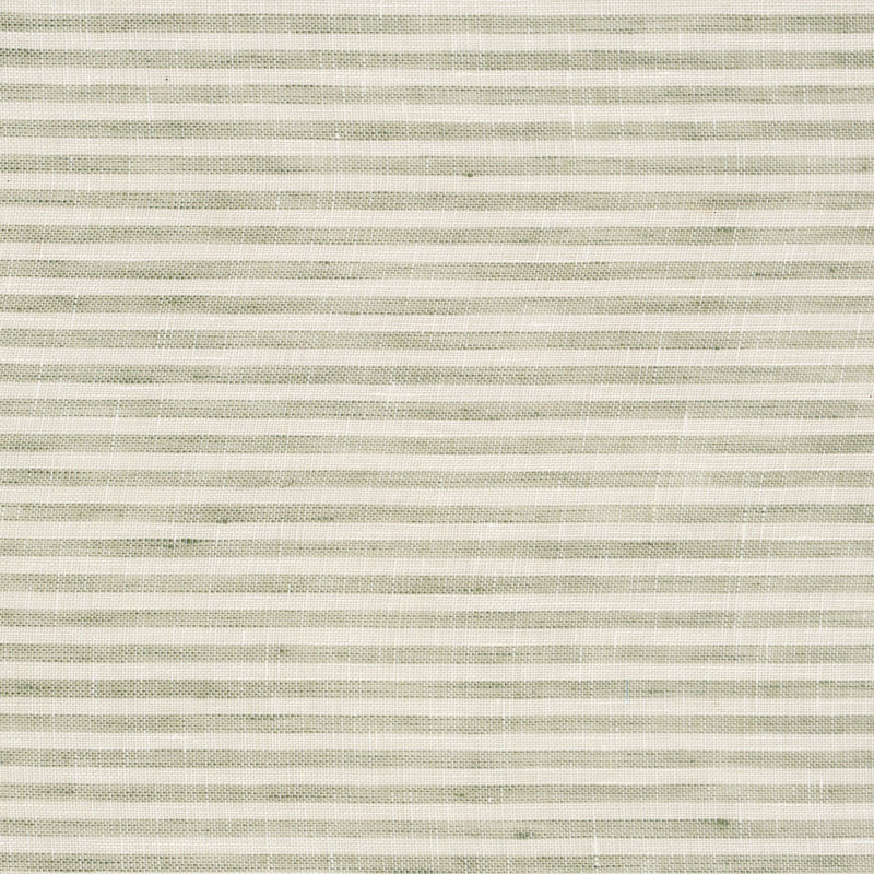 Tissu transparent à rayures Tori, Sauge