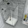 Bromley 36" x 72" Rectangle Hinged Shower Enclosure