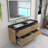 Smariti 60" Wall-Mounted Double Bathroom Vanity Set-1087816389