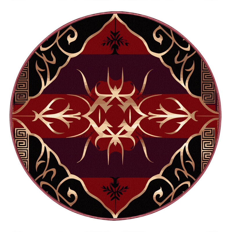 Radiant Lyric Rug, Round 3'