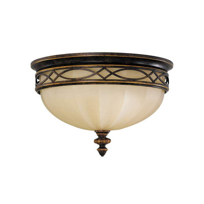 Union Glass Flush Mount