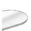 Miroir argenté pleine grandeur 63 x 20 po en forme de pilule pour un décor de salle de bain moderne et élégant, assurant la clarté et la sécurité avec des matériaux de haute qualité.