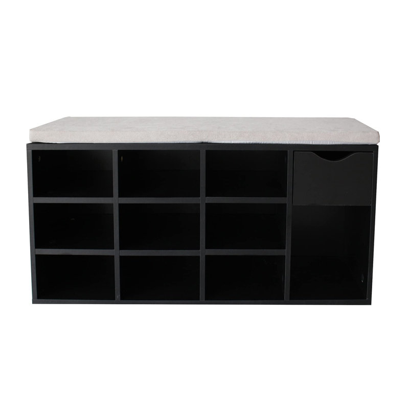10 Pair Shoe Storage Bench