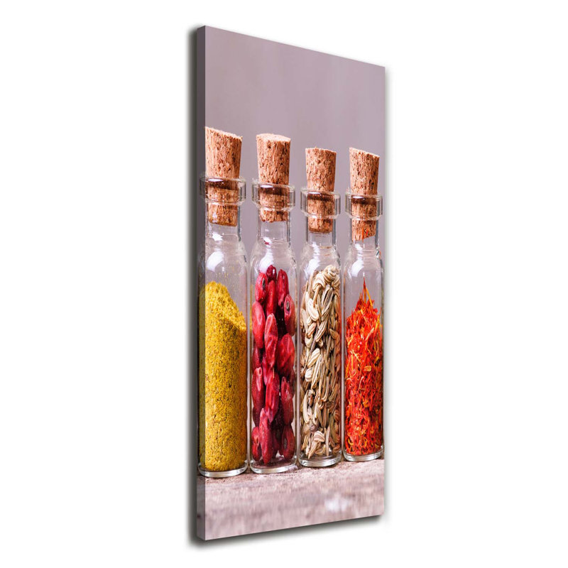 Colorful Spices - Wrapped Canvas Print