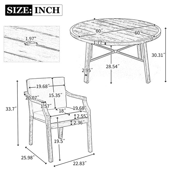 Dimensions du produit