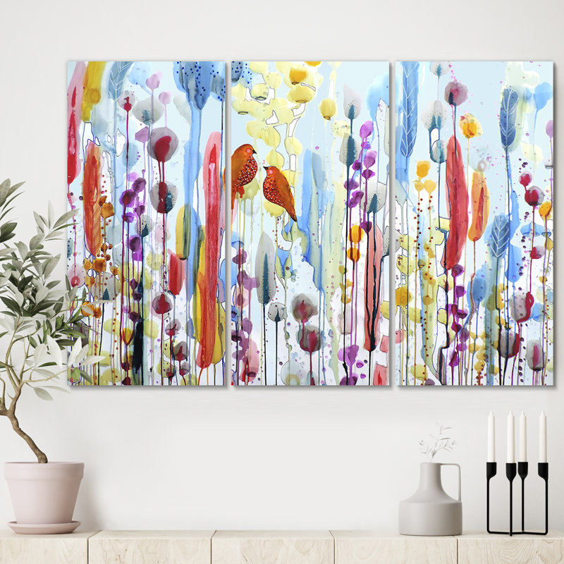 «Si tu me le demandais», reproduction d'art à multiples images sur toile