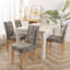 Housse pour chaise de salle à manger