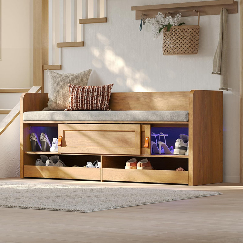 Shoe Bench with UV Light