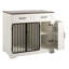 Table d'appoint pour chien avec caisse pour chien
