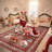 Christmas World Full-Coverage Rug Festive Non-Slip Holiday Carpet Washable Rug Xmas Decor Throw Mat-1901124522