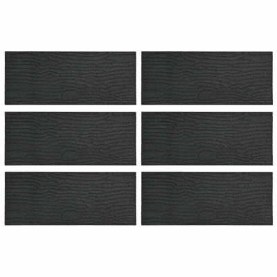  Stepping Stone 6 Pcs Rubber Garden Ornament Outdoor Decor Art Modern