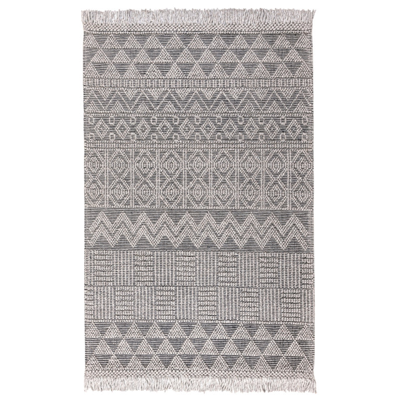 Gunhilda Moroccan Hand Woven Area Rug, Rectangle 160 x 220cm