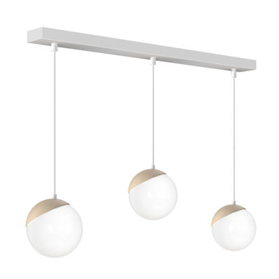 Sfera 3 - Light Matte Black Kitchen Island Pendant