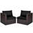 59'' Wide Straight Wicker Loveseat with Cushions-226978226