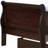 Charming Cappuccino Storage Twin Bed