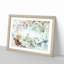 Horse in the Mist in Abstract - Framed Print-55763827-55763826
