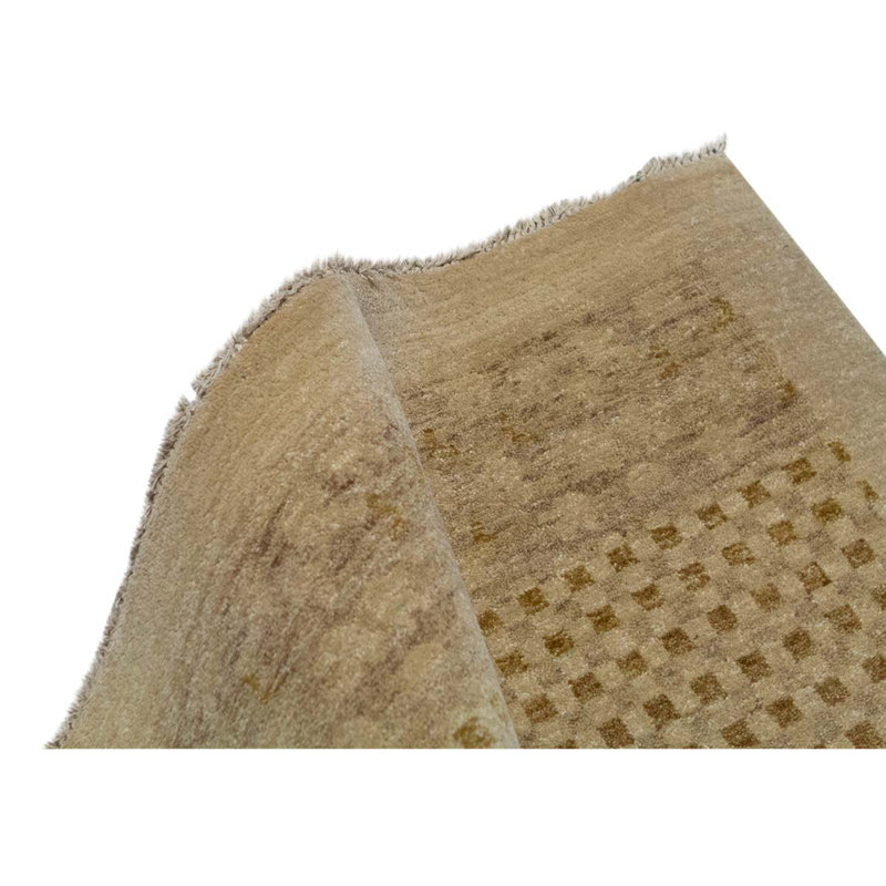 Abstract Area Rug in Cream