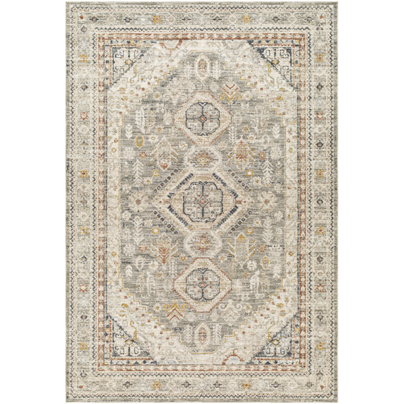 Abiella Oriental Indoor Rug, Rectangle 5' x 7'5"