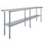 Table en acier inoxydable 18 po x 96 po