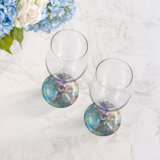 Impressionism Spring Vegan Leather Round Coasters