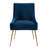 19'' H Velvet Upholstered Metal Parsons Chair-1284610745-1322090724